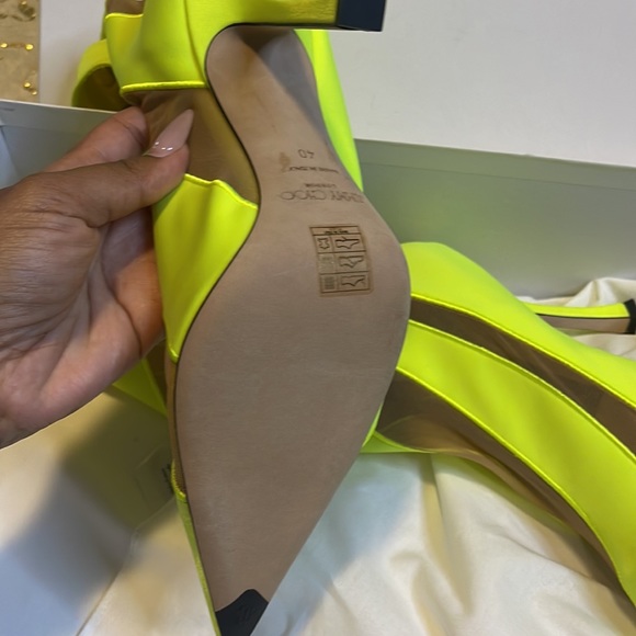 Jimmy Choo + Mugler Mesh Bootie 40 - Picture 4 of 8